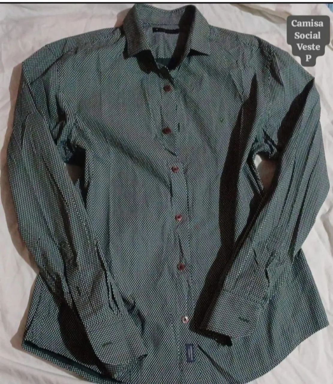 Camisa Social Masculina G - Foto 5