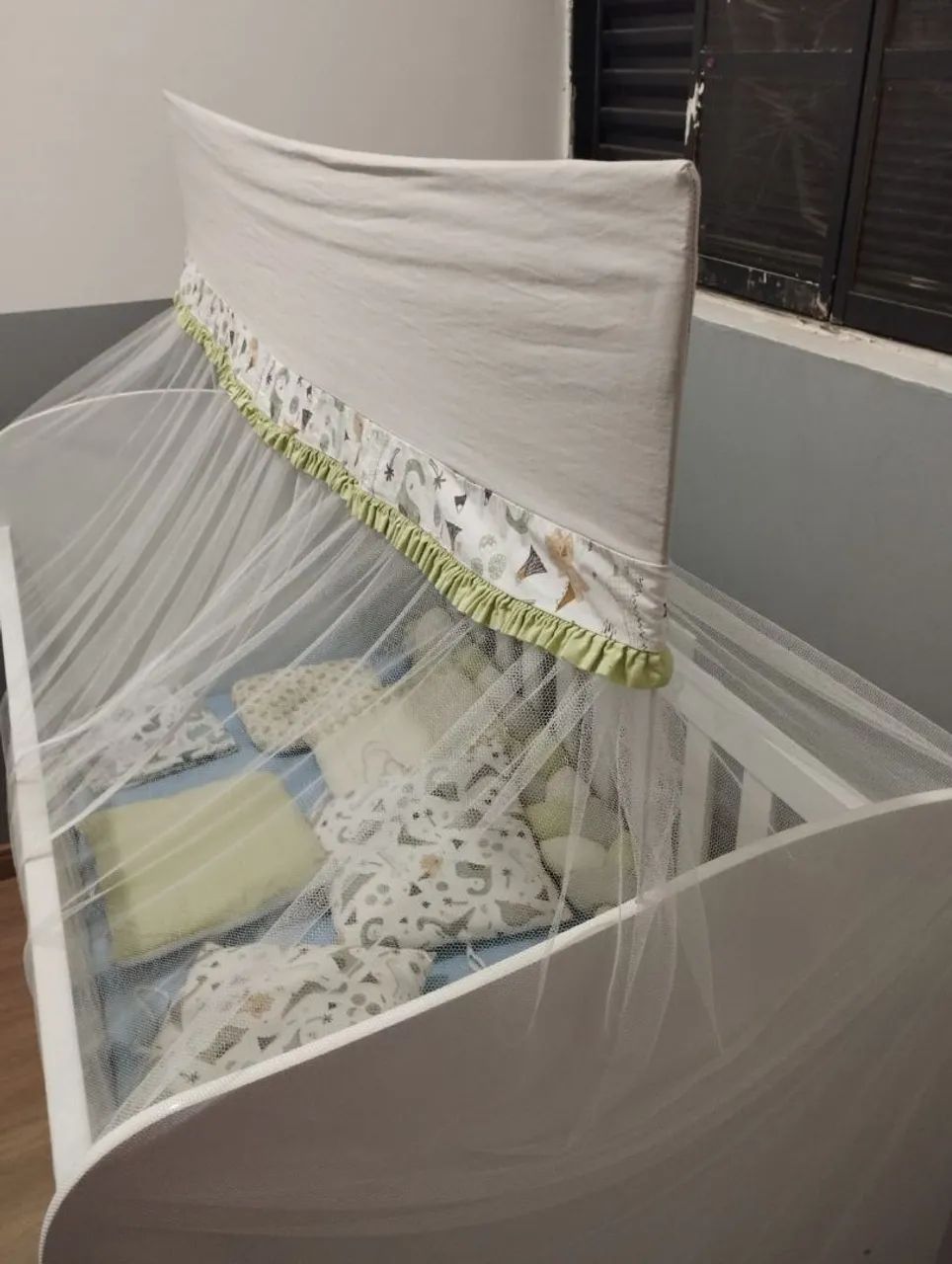 Berço branco em MDF - Foto 4