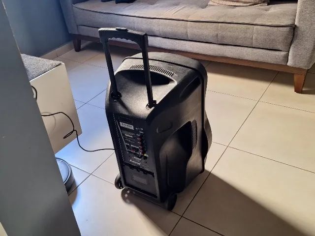 Caixa de Som Amplificada Amvox ACA 450W RMS - Foto 4