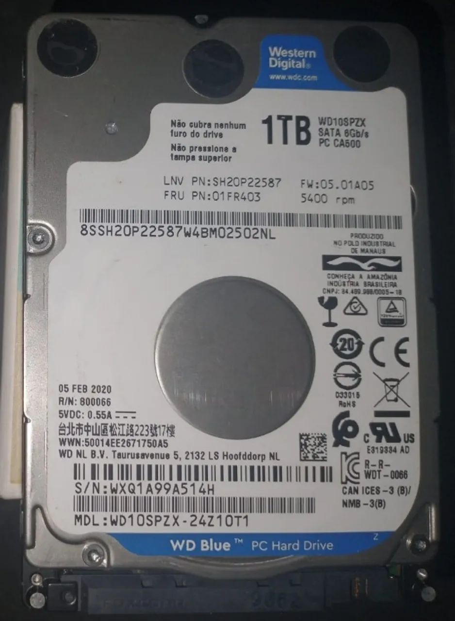 HD WD Blue de 1 TB - Foto 2