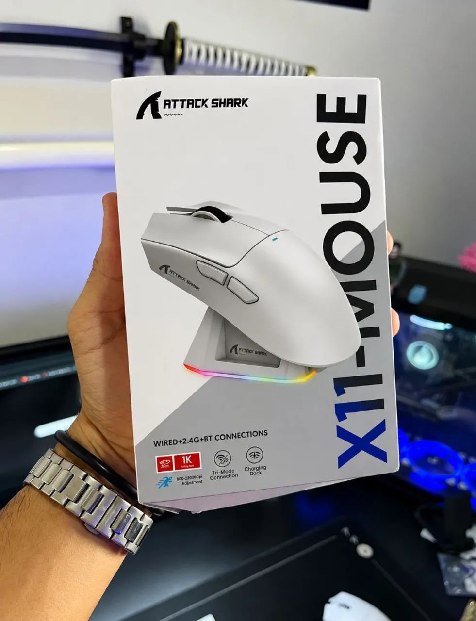Mouse ATTACK SHARK X11 - Foto 5