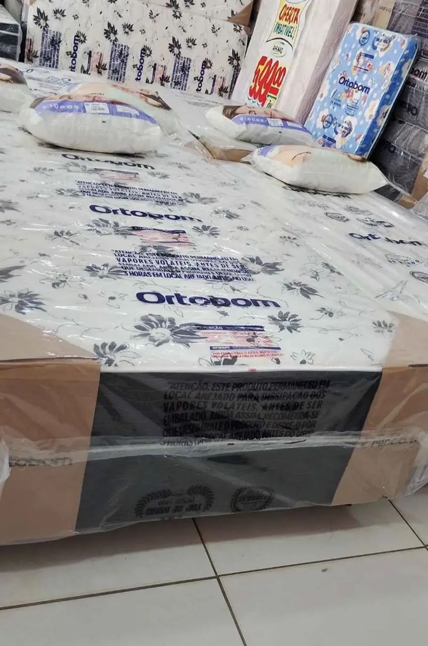 Cama box Solteirão R$699,00 