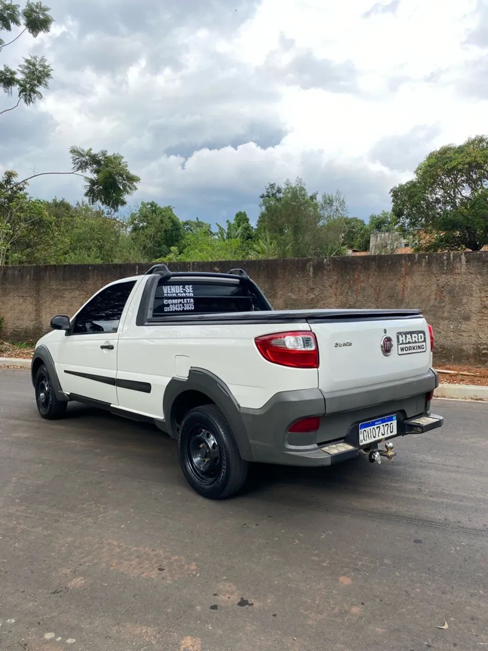 Fiat Strada Working Hard 1.4 Fire Flex 8V CS 2020 - Foto 3