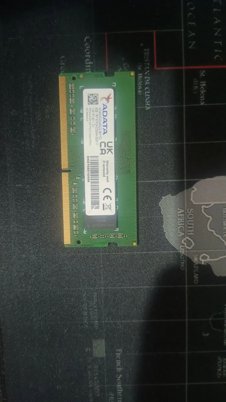 Memória RAM ADATA, 4GB DDR4, 3200MHZ