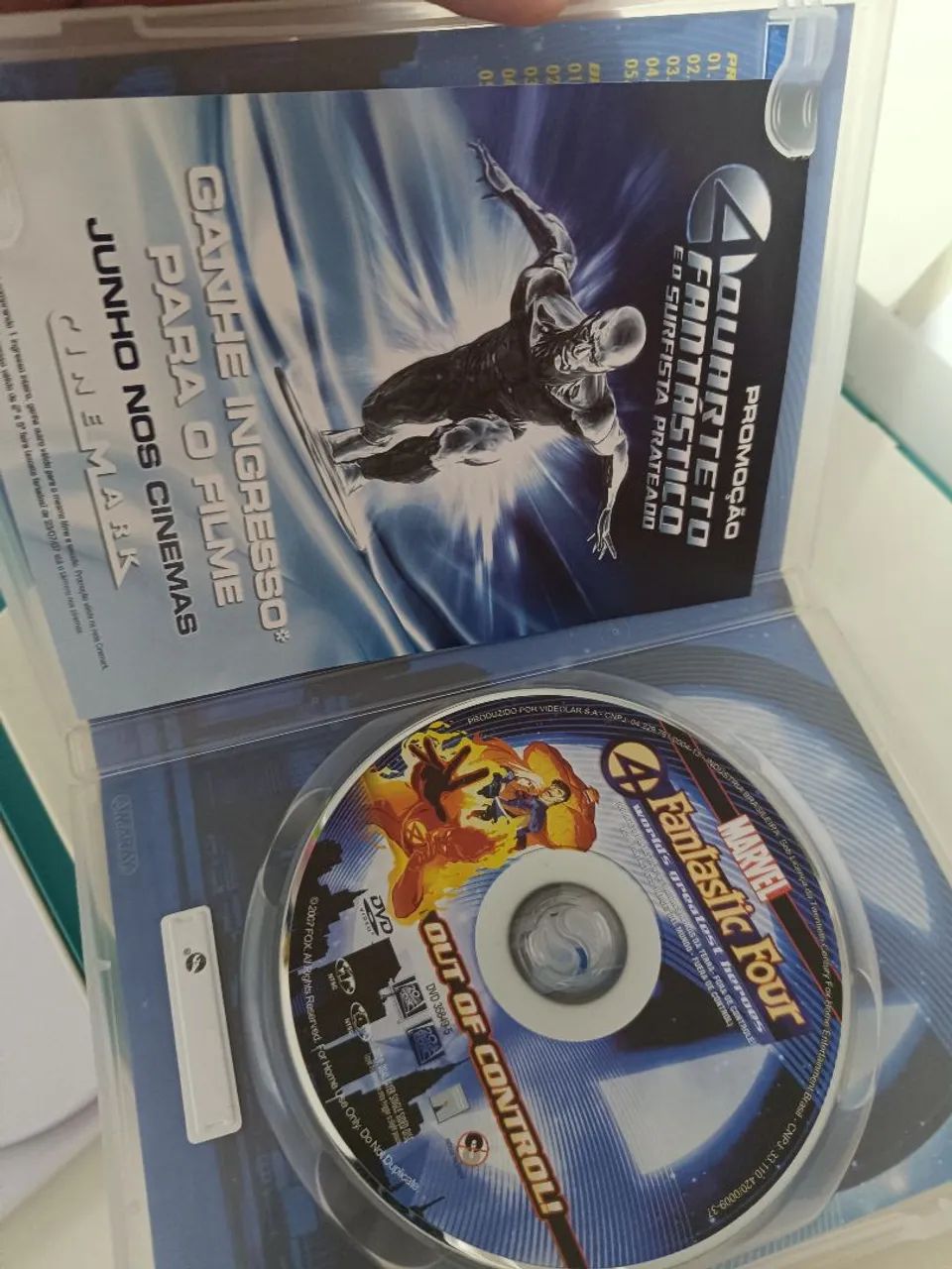 DVD Quarteto Fantástico - Os maiores heróis da terra - Foto 3