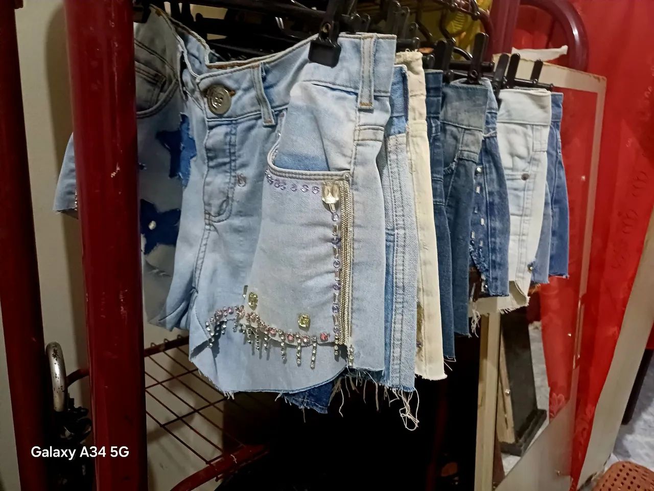 Bermudas jeans