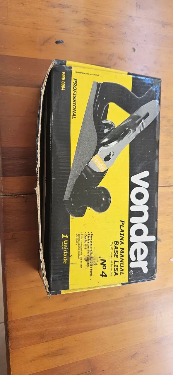 Plaina base lisa n4 Vonder