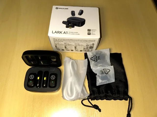 Microfone Hollyland Lark A1 Duo - Usb-c, Lightning - Foto 4