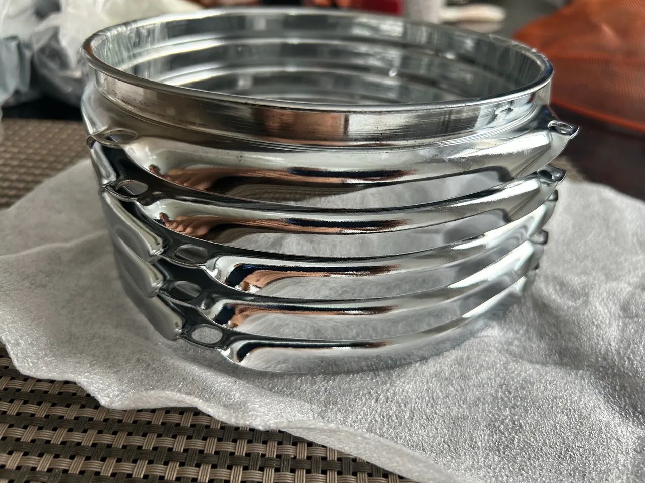 Aro de bateria 6 polegadas - SÓ TENHO DESSE TAMANHO  - Foto 2