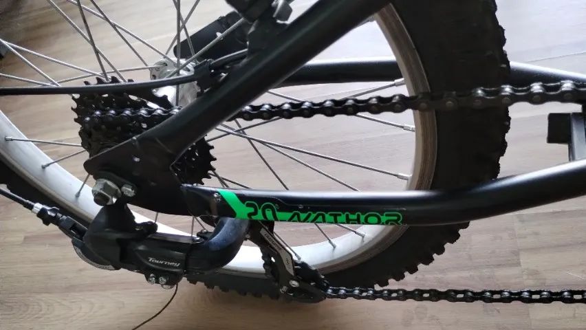 Bicicleta Infantil Blade Green Aro 20 Com Marcha Nathor - Foto 5