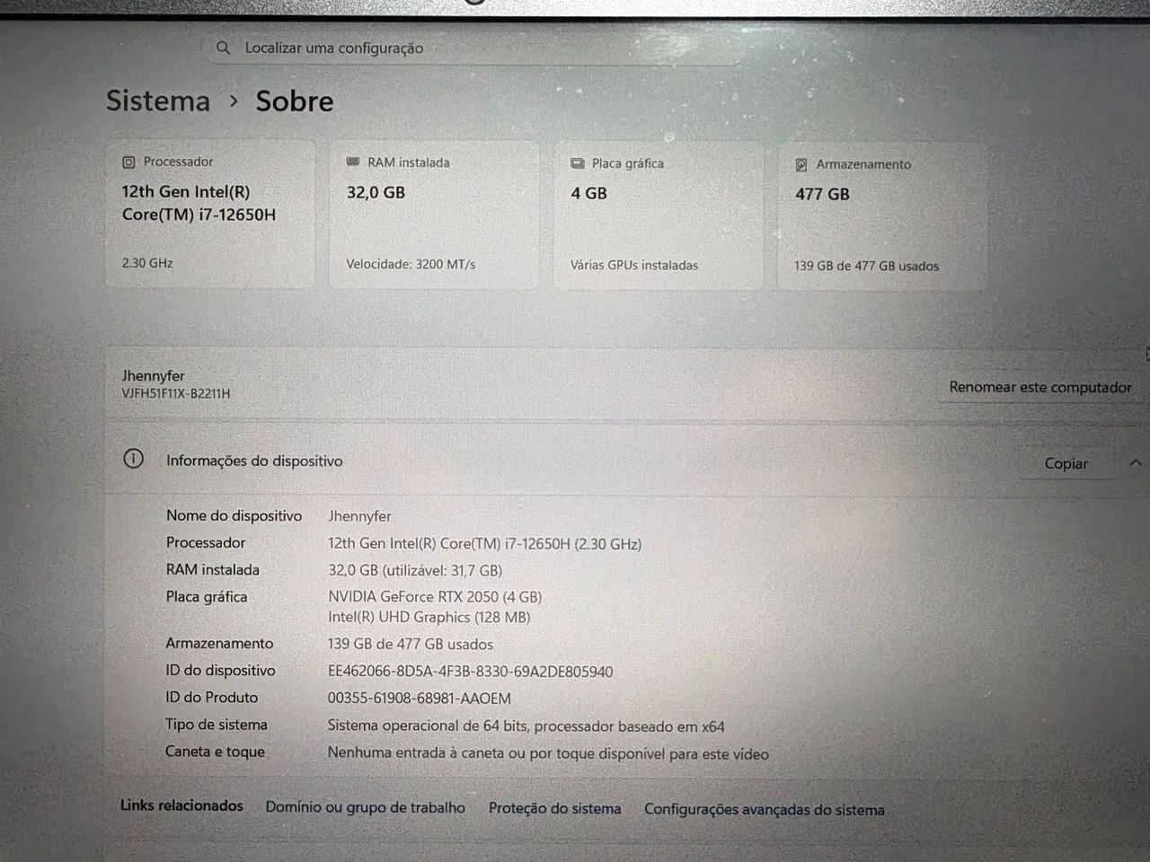 Vendo ou troco notebook gamer por ps5  - Foto 4
