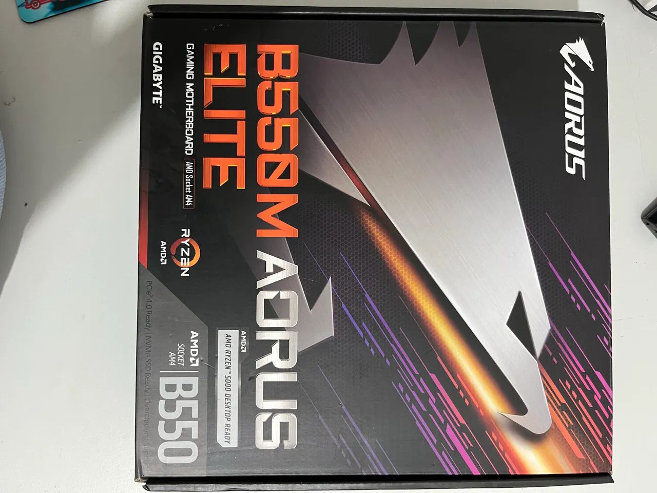 Placa mãe B550m Aorus  - Foto 2