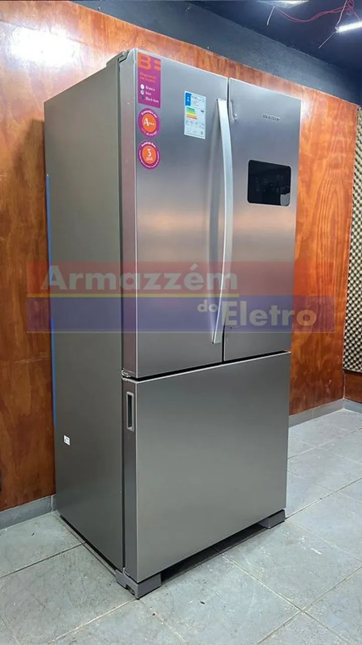 GELADEIRA 3 PORTAS BRASTEMP 554L 