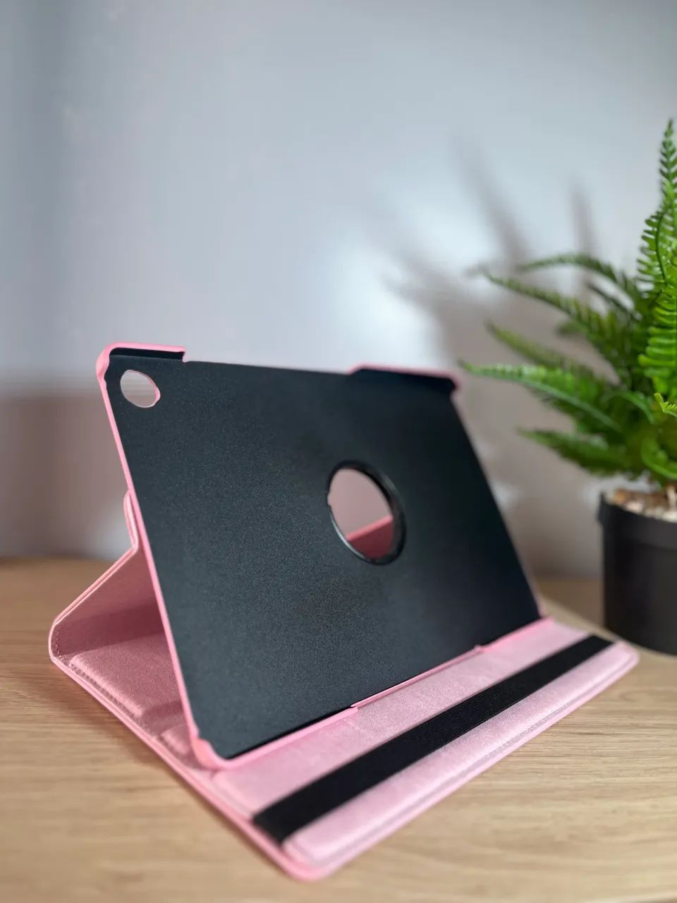 CAPA TABLET A9+ SAMSUNG COR ROSA - AJUSTÁVEL 