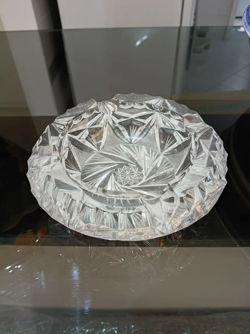 Cinzeiro de cristal 