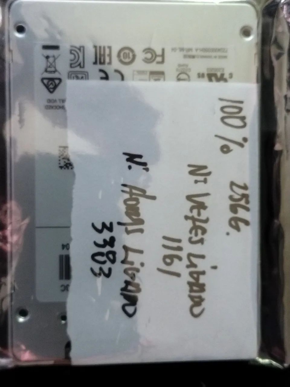 SSD Plextor 256G saúde 100%. - Foto 3