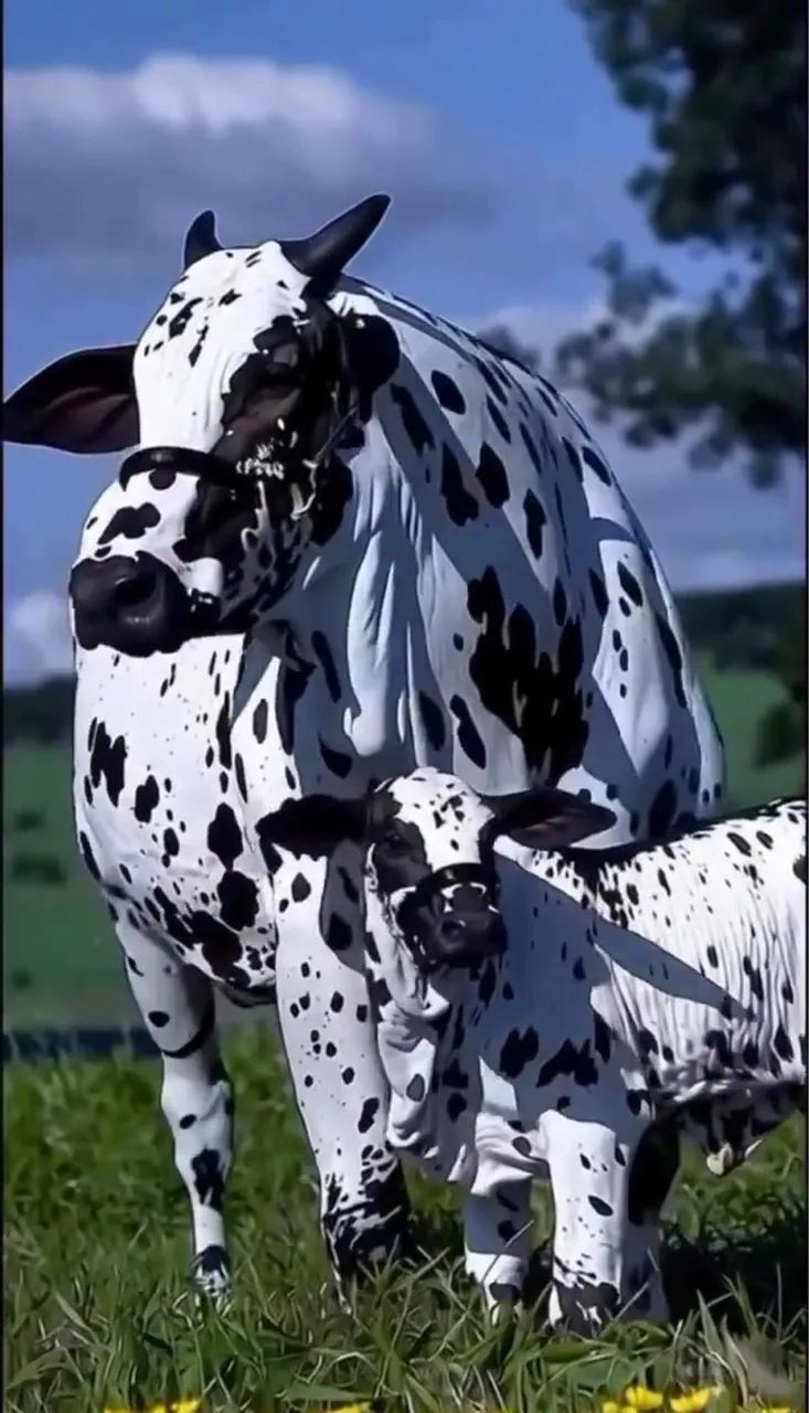 NELORE PINTADO /MATRIZ COM BEZERRO  - Foto 2