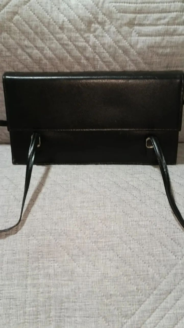 Bolsa Preta Couro - Foto 3