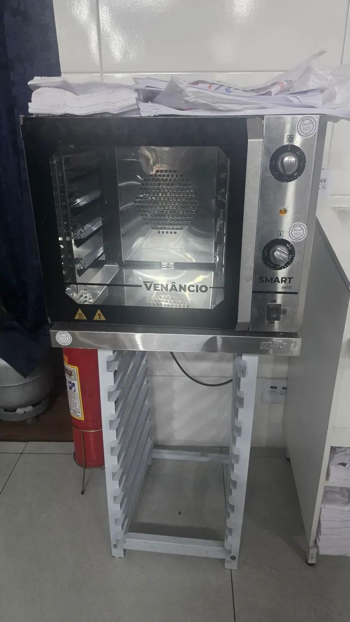 Forno Venâncio smart basic + mesa nunca usado - Foto 2