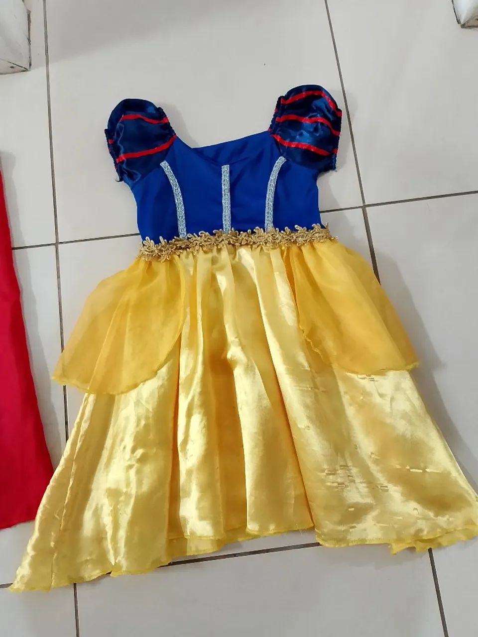 Fantasia infantil branca de neve  - Foto 3