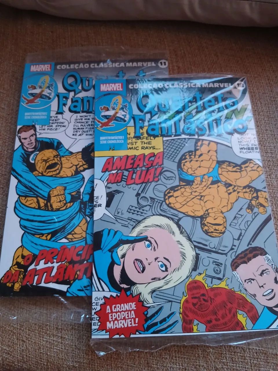 Quarteto Fantástico 2 e 3 - Coleção Clássica Marvel