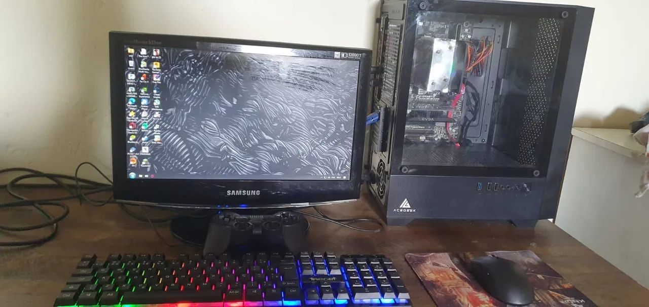 Pc gamer + Cadeira Gamer + Joystick  - Foto 3