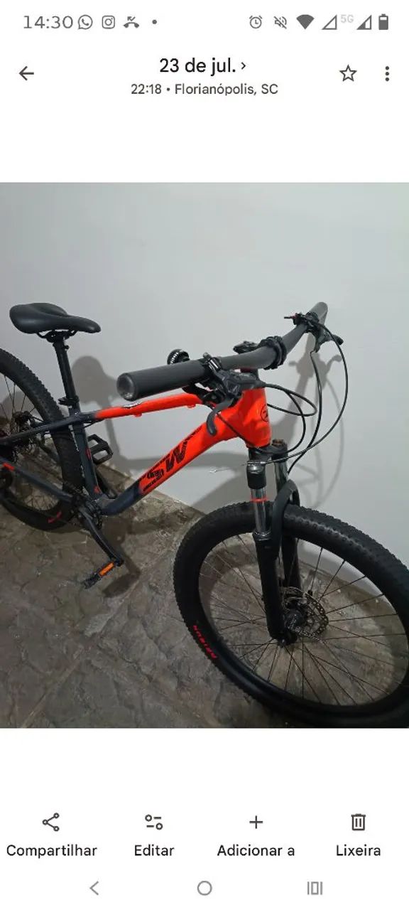 Bicicleta Tsw grau estilo vikking  gios 