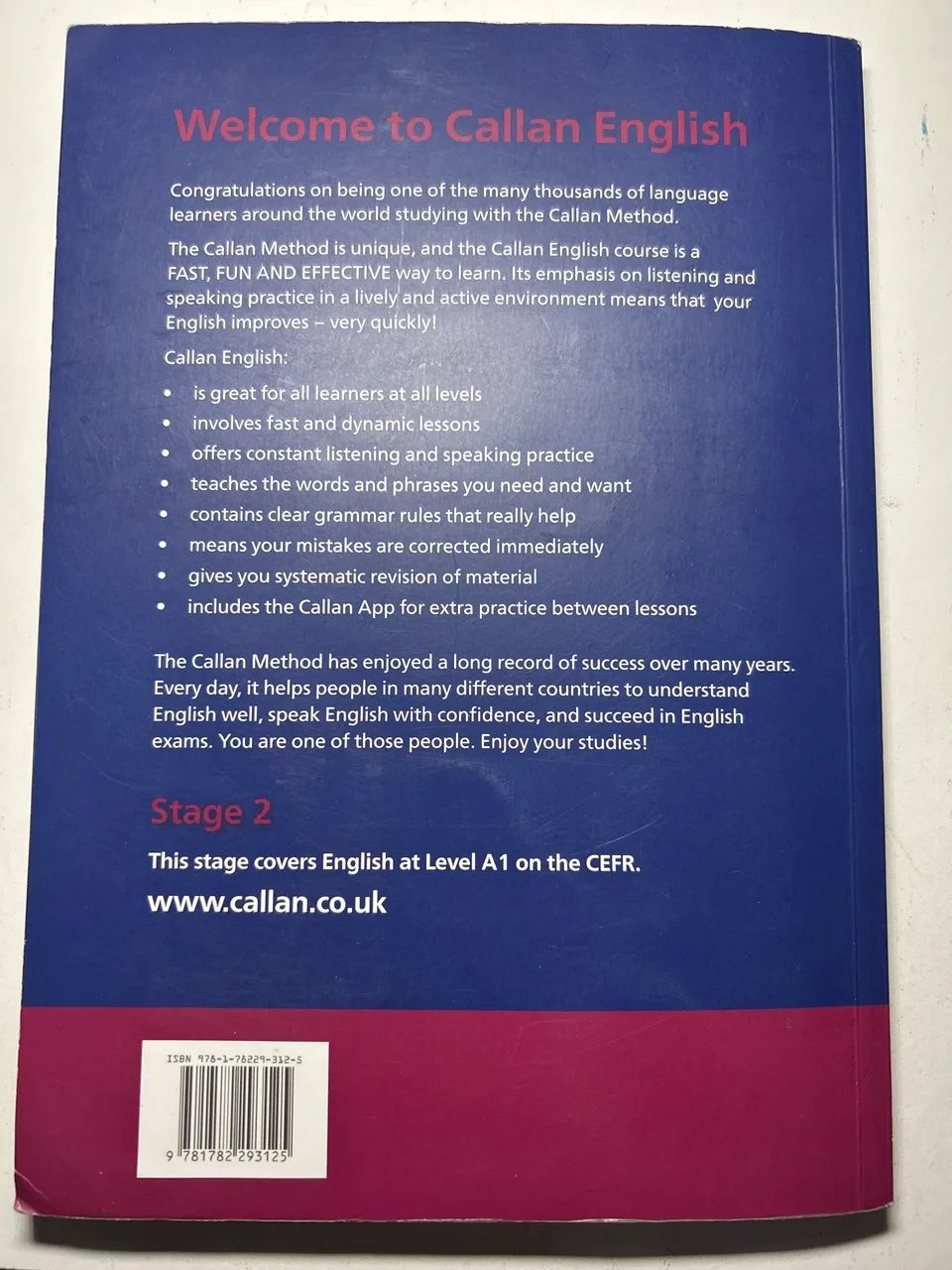 Livro De Inglês Método Callan Estágio 2 Method Callan Stage 2 - Foto 3