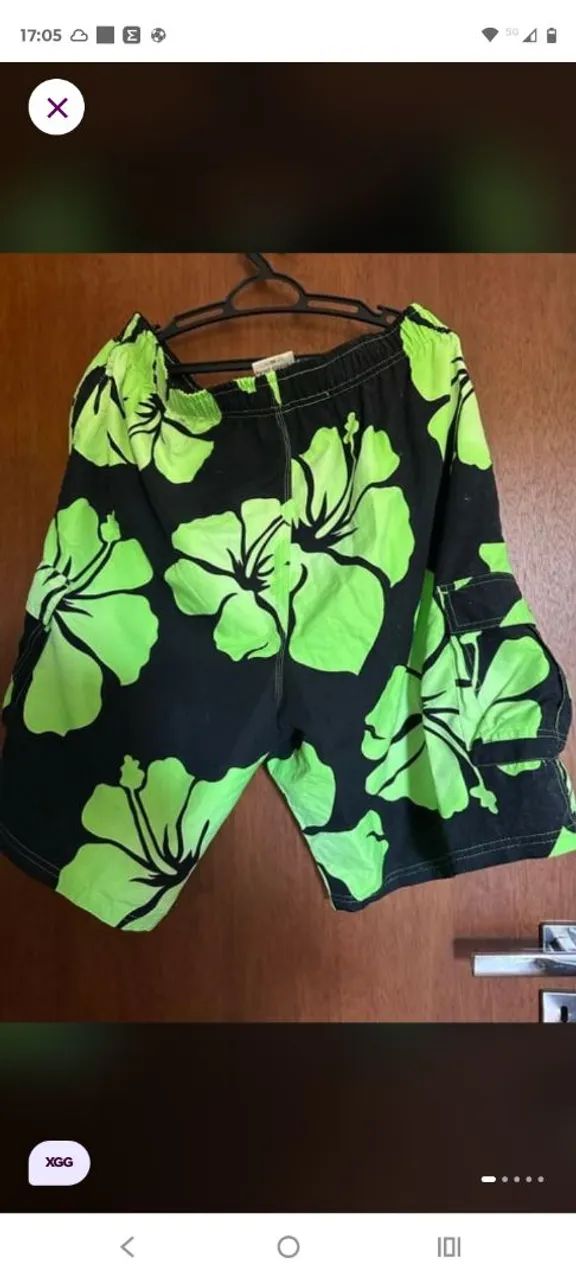 Short Tactel com elástico e ajuste na cintura  - Foto 4