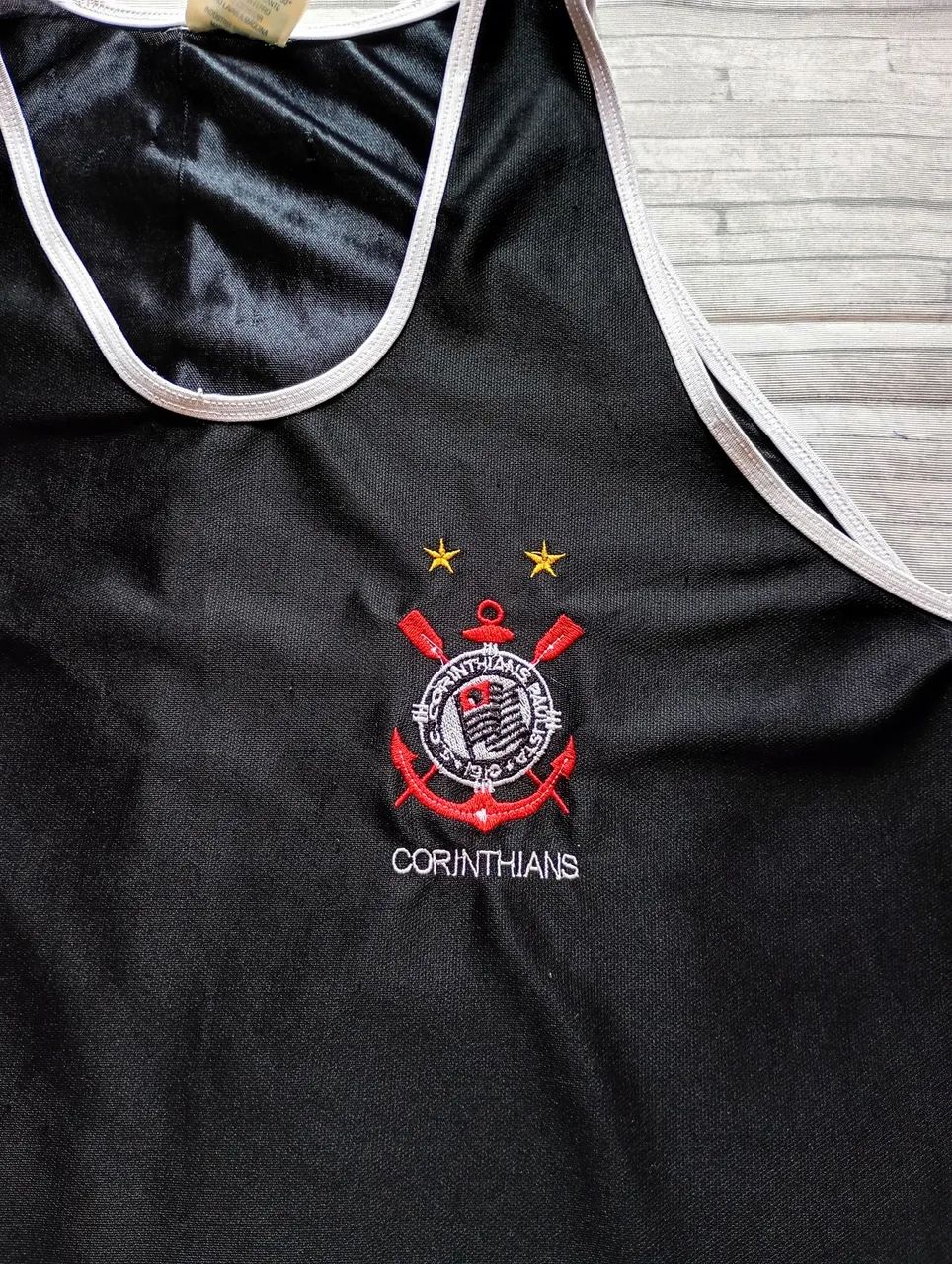 Camisa regata do Corinthians antiga 2 estrelas ano 90. - Foto 4