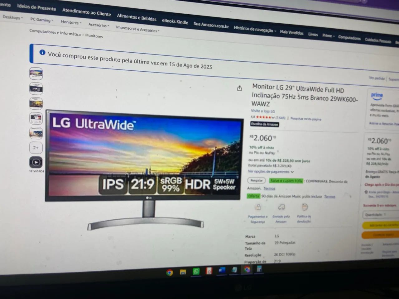 Monitor LG ultrawide 29? - Foto 2