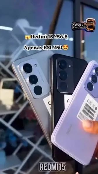 REDMI 15  256 / 8 4G ;Entrega Rápida;