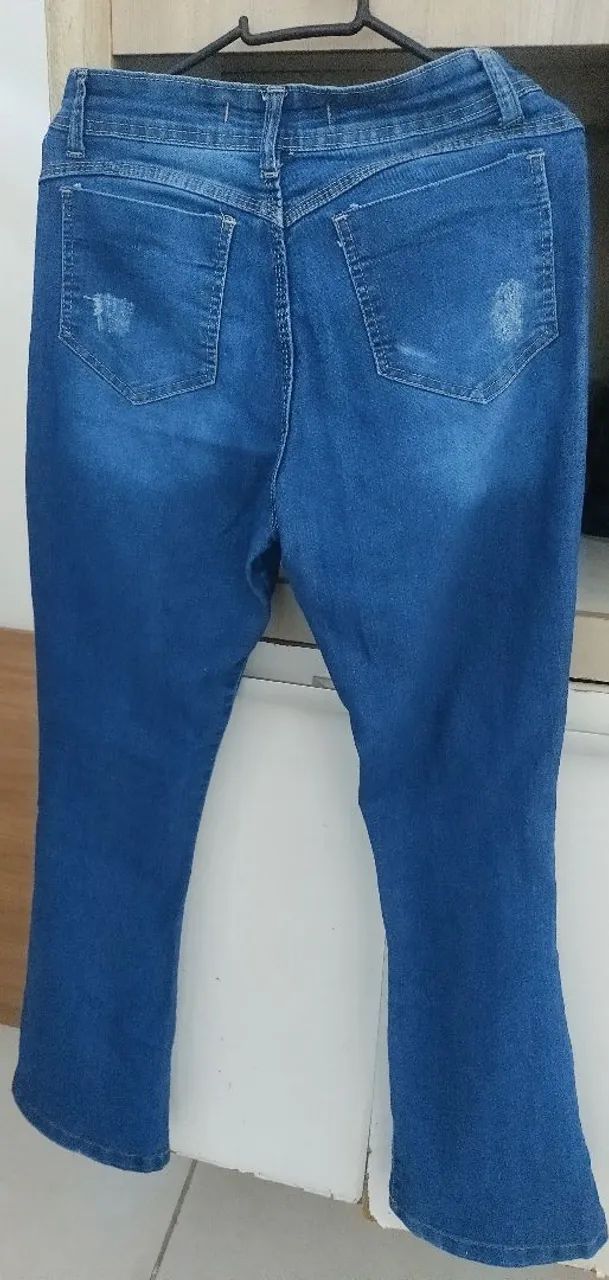 Calça flare jeans  - Foto 2