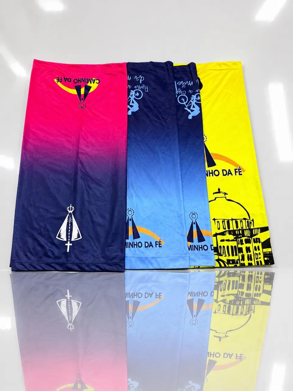 Kit com 4 bandanas - Caminho da Fé 