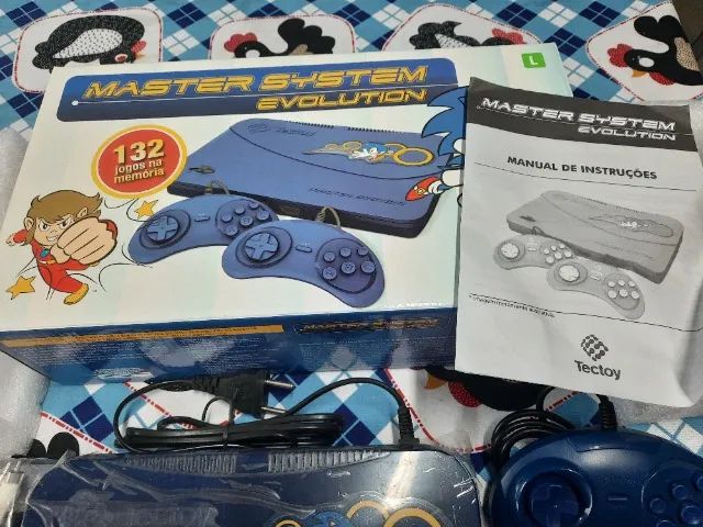 Master System Evolution C/ 132 jogos - Foto 5