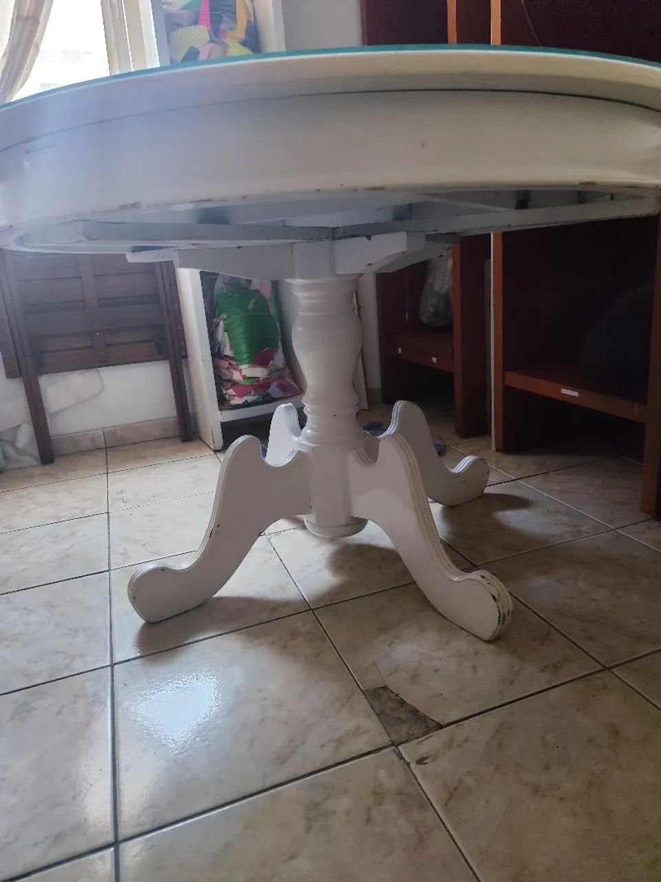 Mesa de madeira pura - Foto 2