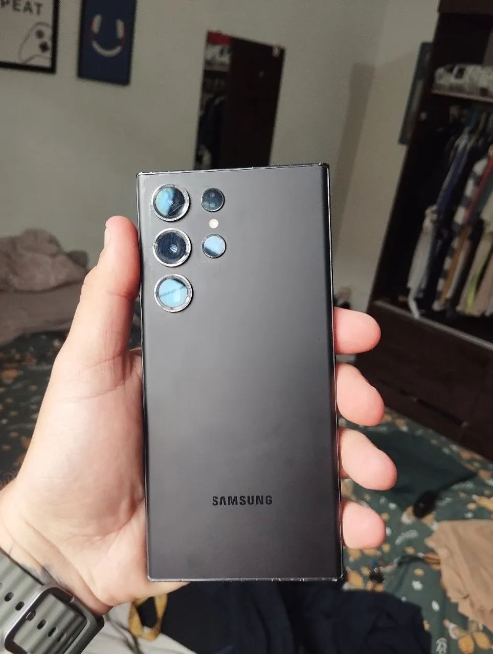 Samsung s23 ultra com tela quebrada!