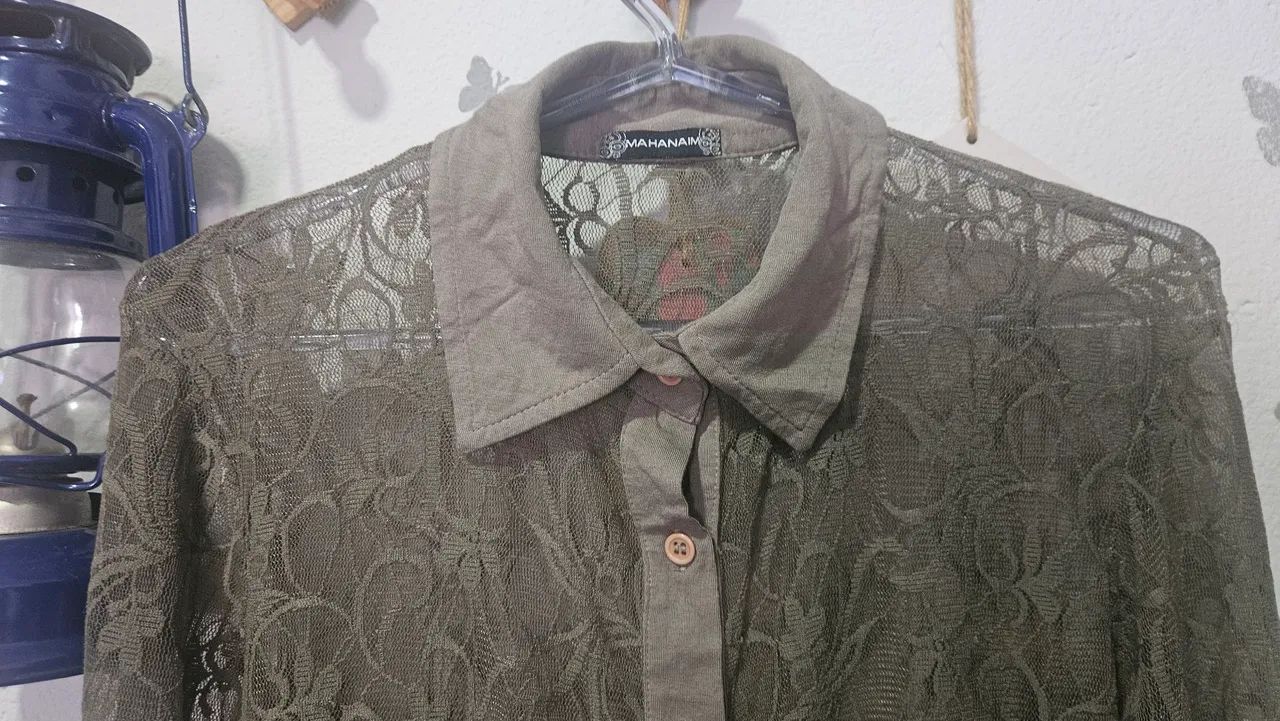 Camisa de renda - Foto 2