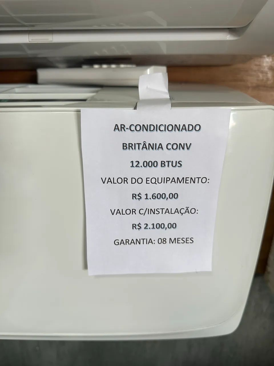 Ar condicionado Britânia conv 12.000 btus  - Foto 2
