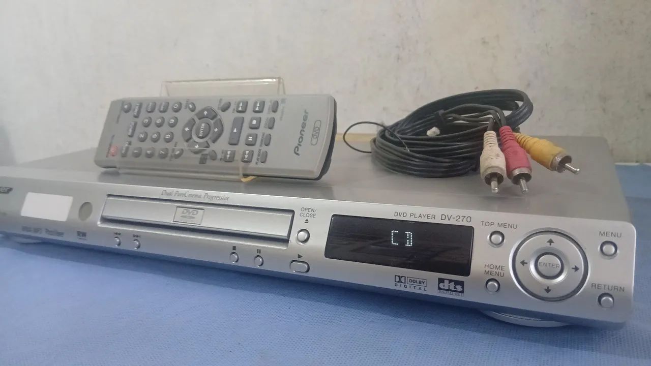 DVD Pioneer DV 270 Funcionando Normalmente.  - Foto 2