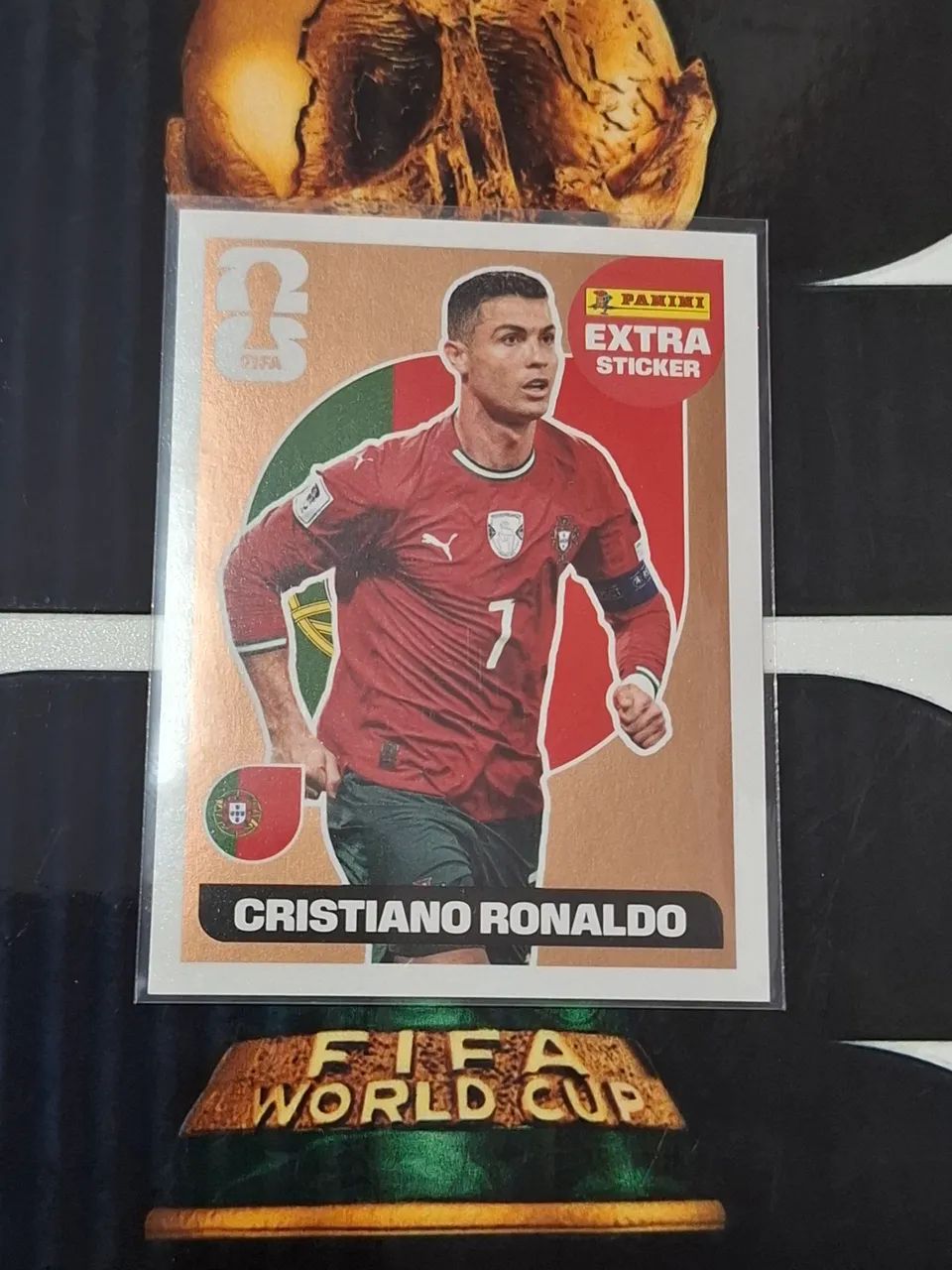 FIGURINHA LEGEND RARA DO CR7 BRONZE