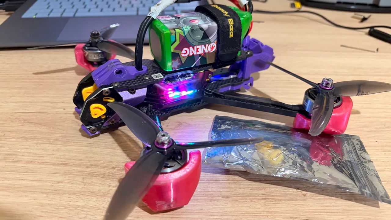 Drone Mário 5 DC ERLS COM BATERIA 6S - Foto 3