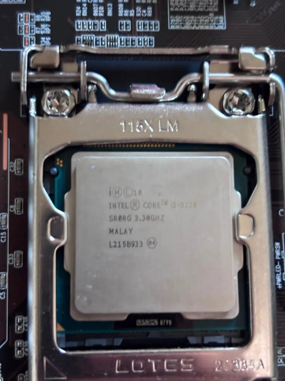 placa mae 1155 h61 