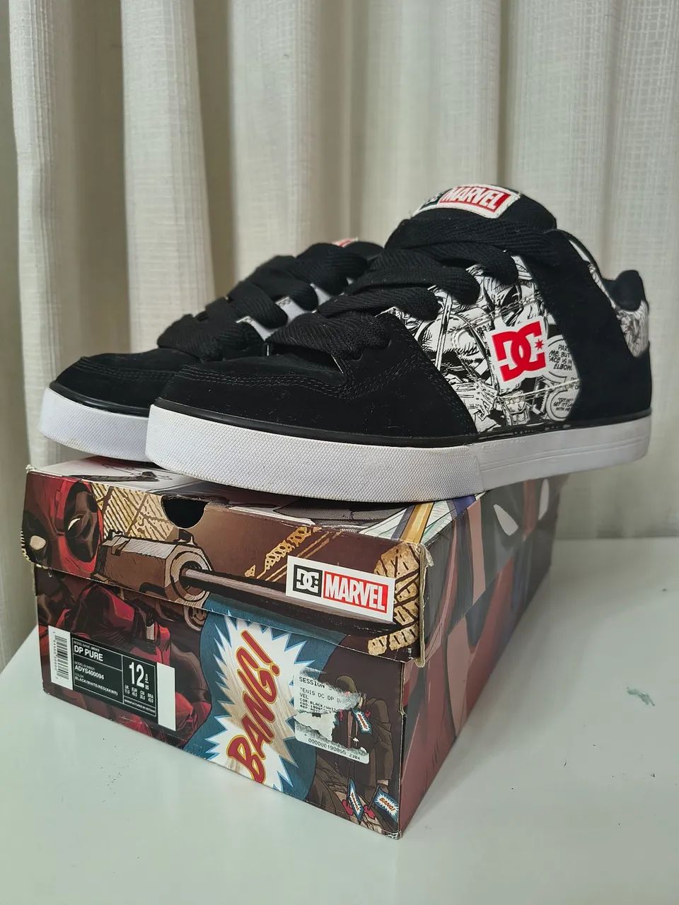 Tênis DC shoes Deadpool 43