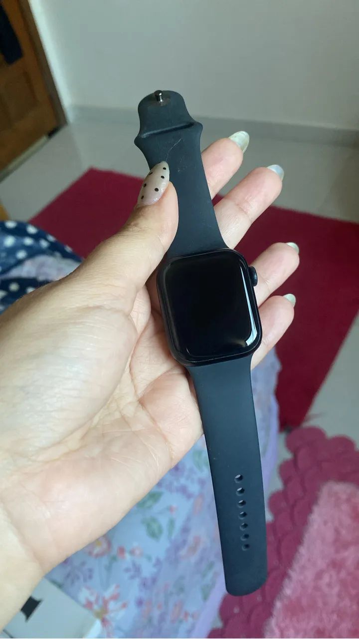 Apple Watch série 7 41mm preto  - Foto 3