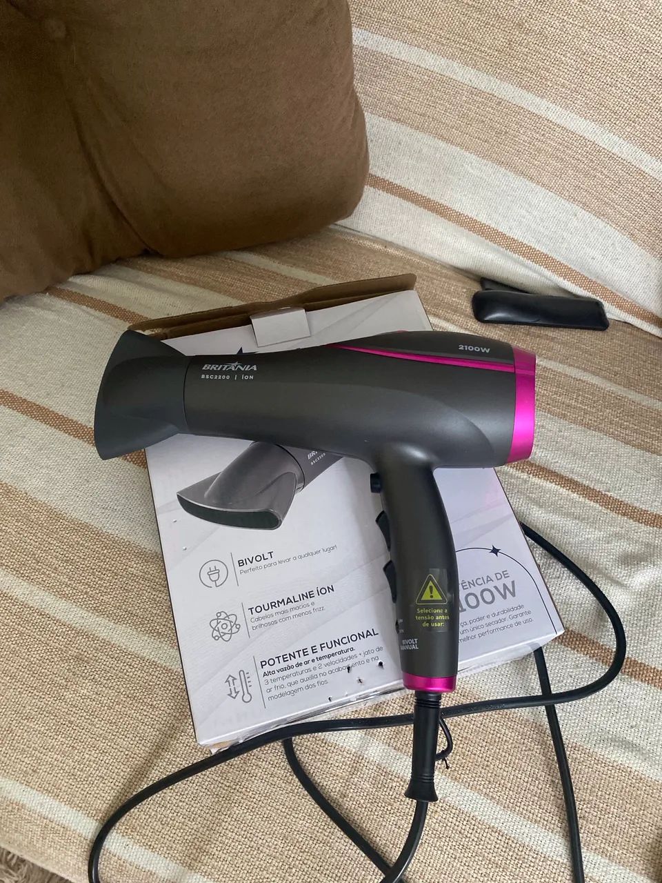 Secador de cabelo 