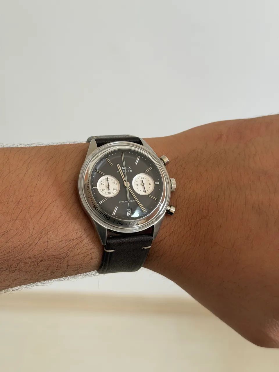 Timex Marlin Jet Chronograph - Impecável - Foto 2