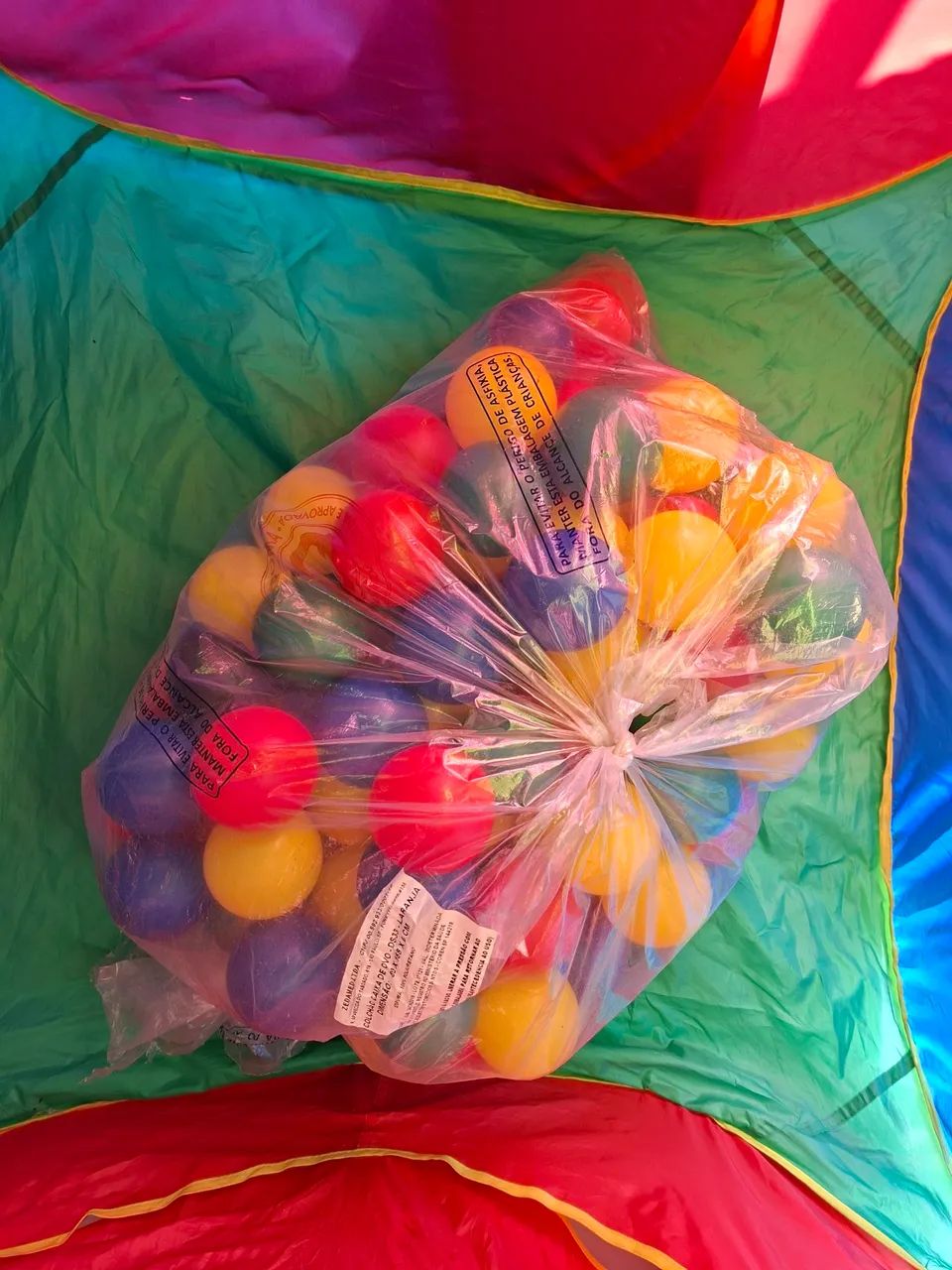 Brinquedo cabana com bolinhas - Foto 2