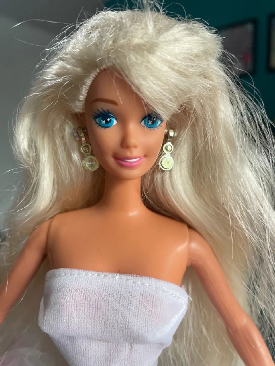 Boneca Barbie Angel Princess - Usada - Foto 2