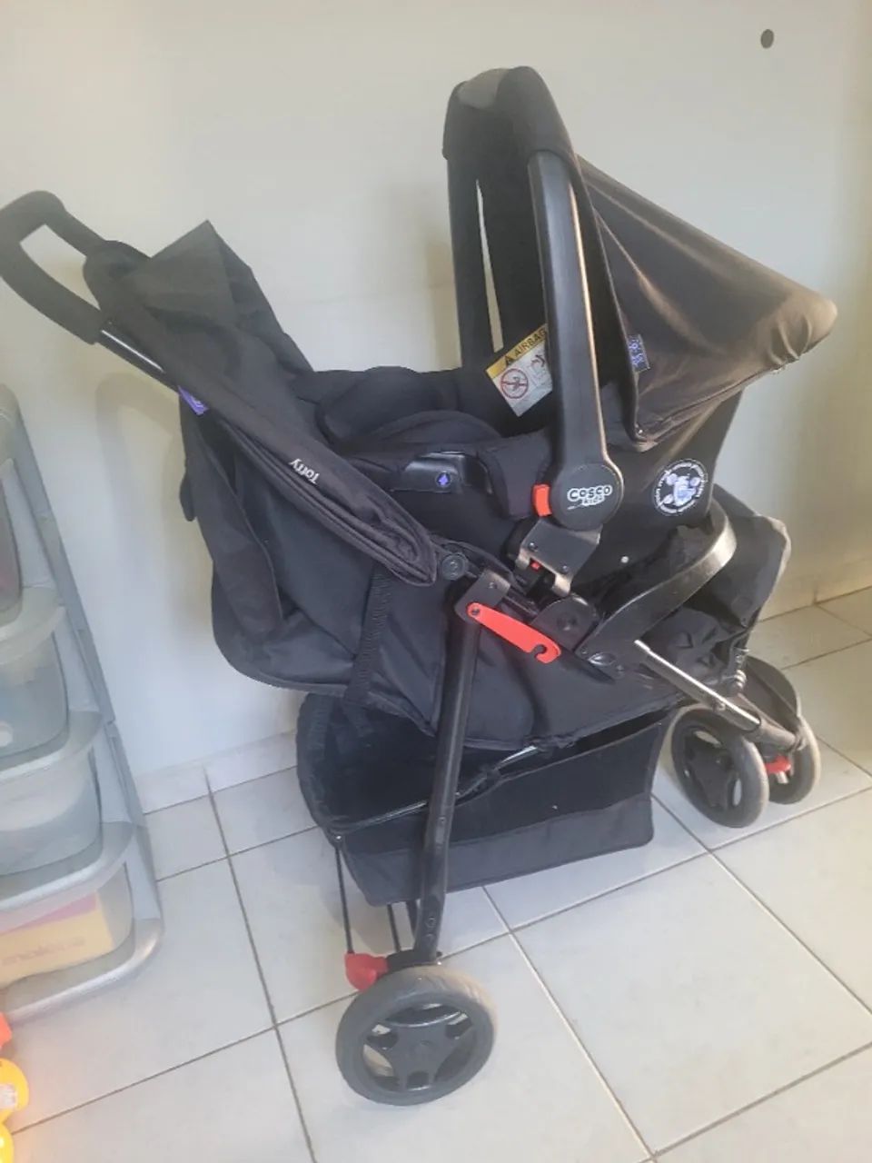 Carrinho de bebê + bebê conforto  - Foto 2